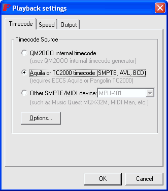TC4000 SMPTE Software TC4000 SMPTE