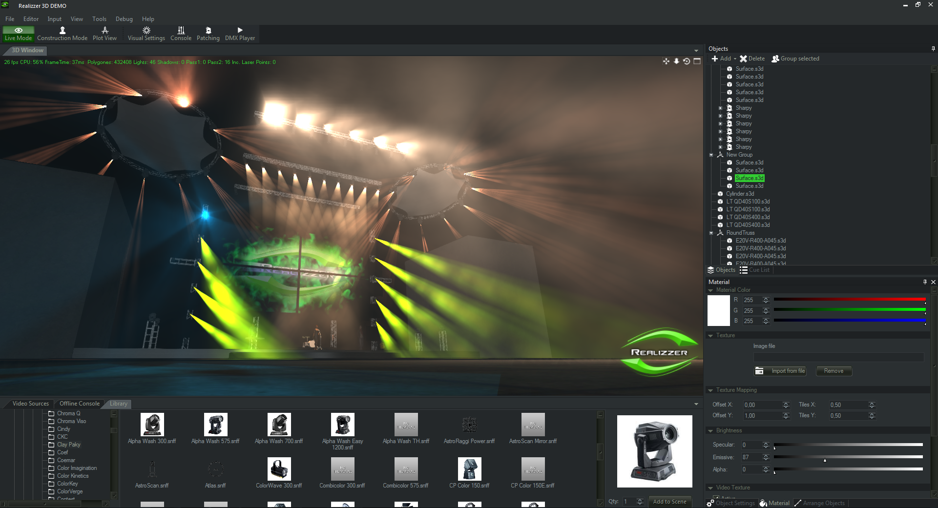 Realizzer 3D Software, powered by Pangolin & GT-TECH