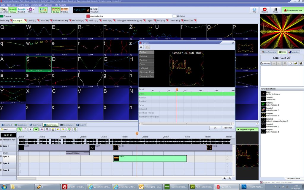 Laserdesigner Pangolin QuickShow 5.5 Pangolin Laser Deutschland