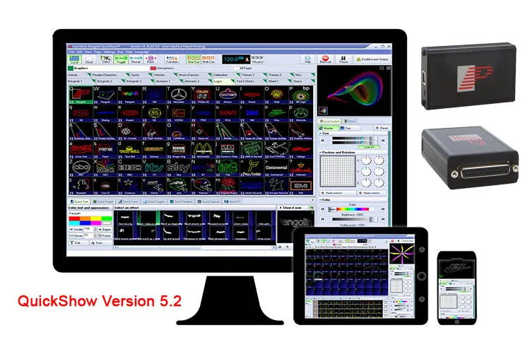 Laserdesigner Pangolin QuickShow 5.5 FB3/QS